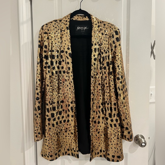 Nasty Gal sequin blazer - Picture 1 of 1